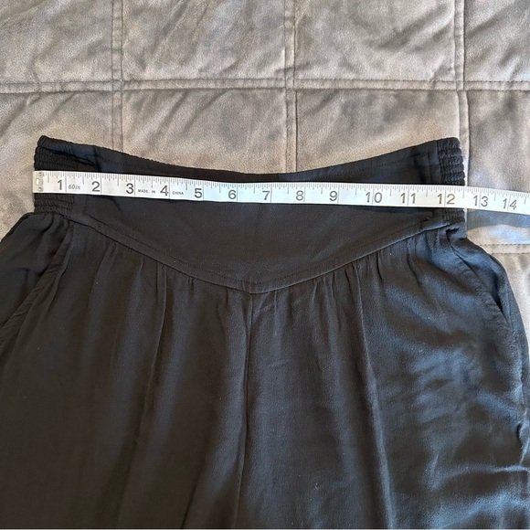 Aerie Women’s XS Elastic Waist Front Pleated Jogger Pants Black Athleisure - Picture 12 of 13